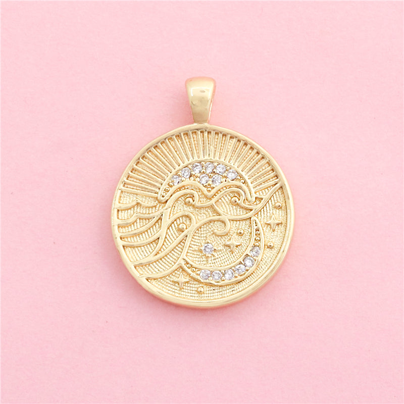 Accesorios para colgantes con dijes de latón 18x23 mm 10 piezas