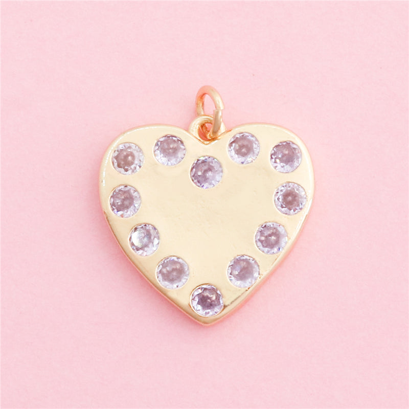 Messing Charms Anhänger Zubehör 20x20mm 10St