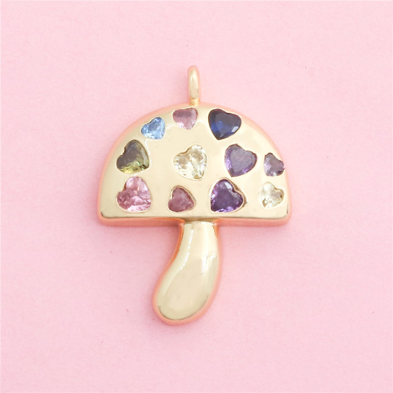 Подвески-шармы из латуни, аксессуары 22x30 мм, 10 шт.