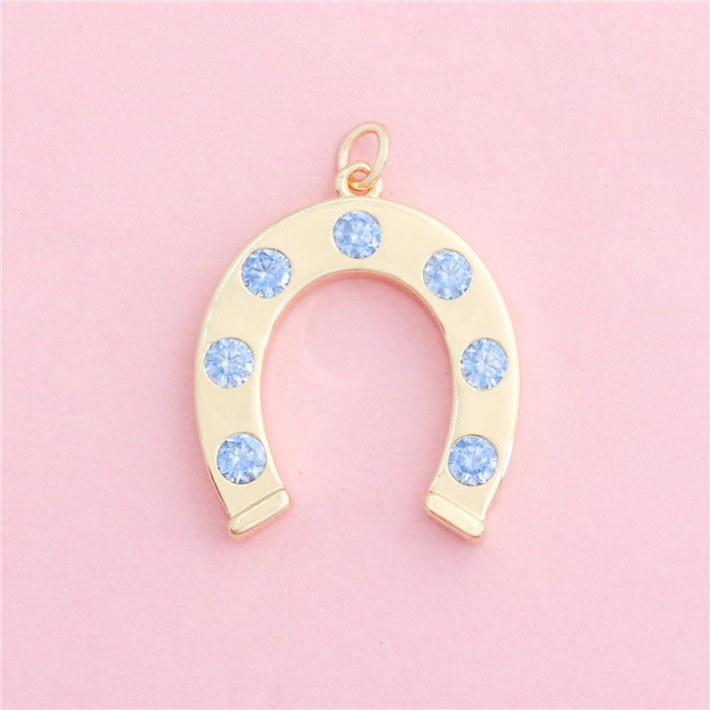 Brass Charms Pendants Accessories 23x27mm 10pcs