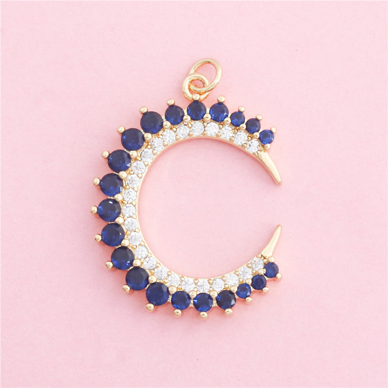 Messing Charms Anhänger Zubehör 24x32mm 10St