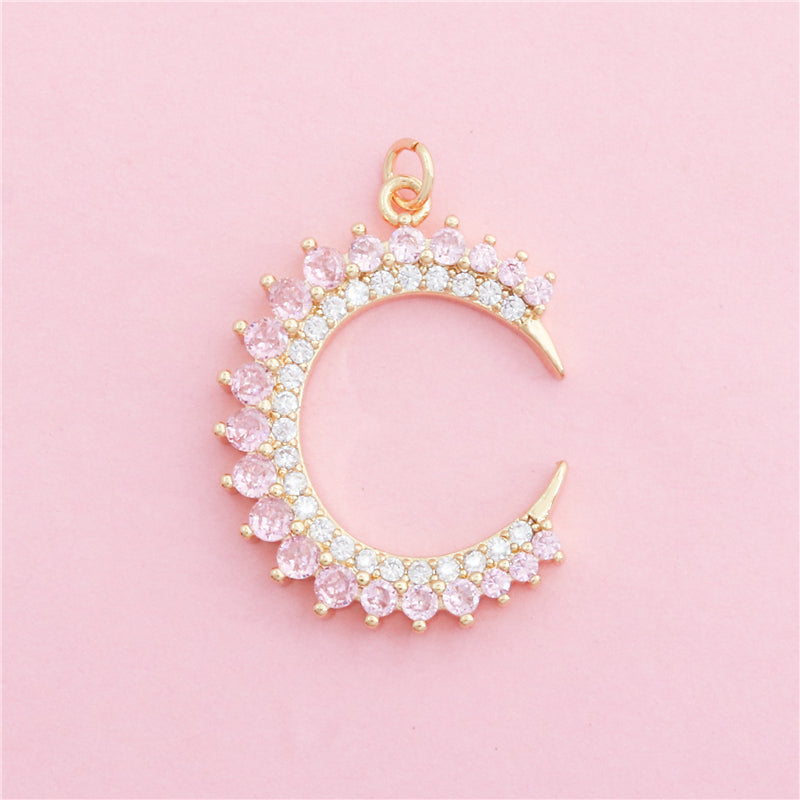 Acessórios para pingentes de amuletos de latão 24x32mm 10pcs