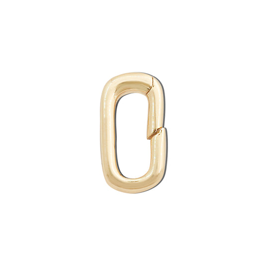 Brass Ring Spring Buckle Accessories 10x18mm 10pcs