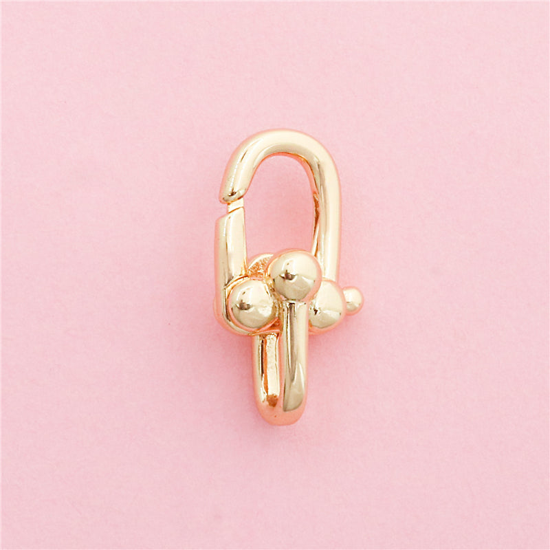 Brass Lobster Clasps Spring Buckle Accessories 11x20mm 10pcs