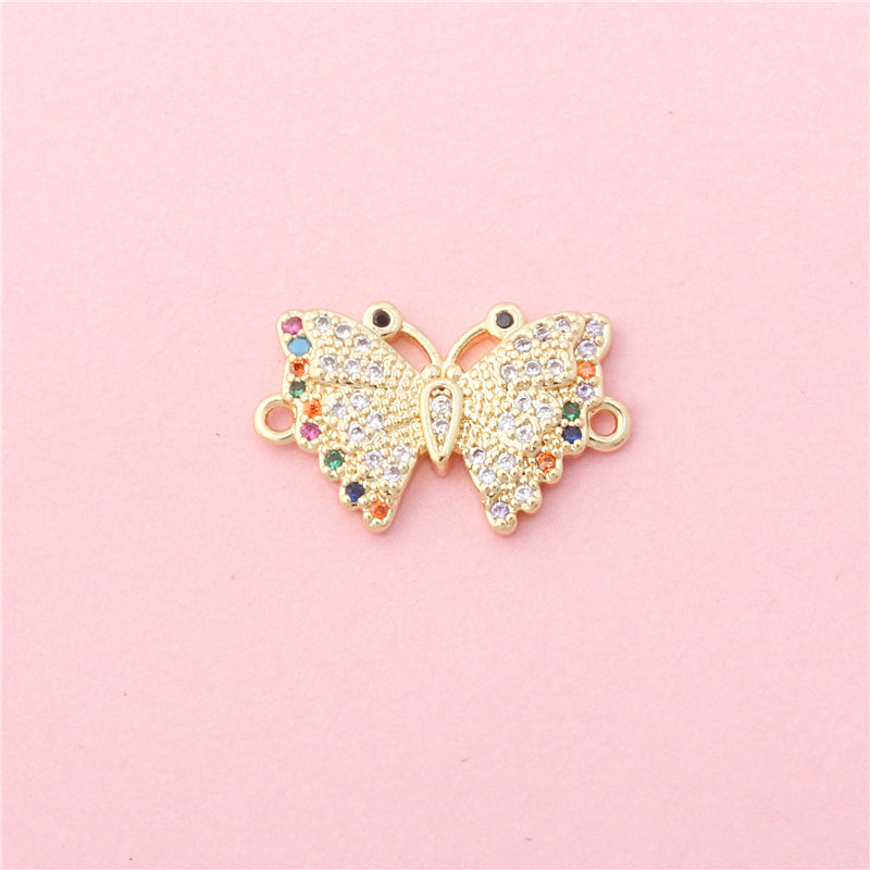 Connecteurs en Laiton Pendentifs Accessoires Forme Papillon 13x20mm 10pcs