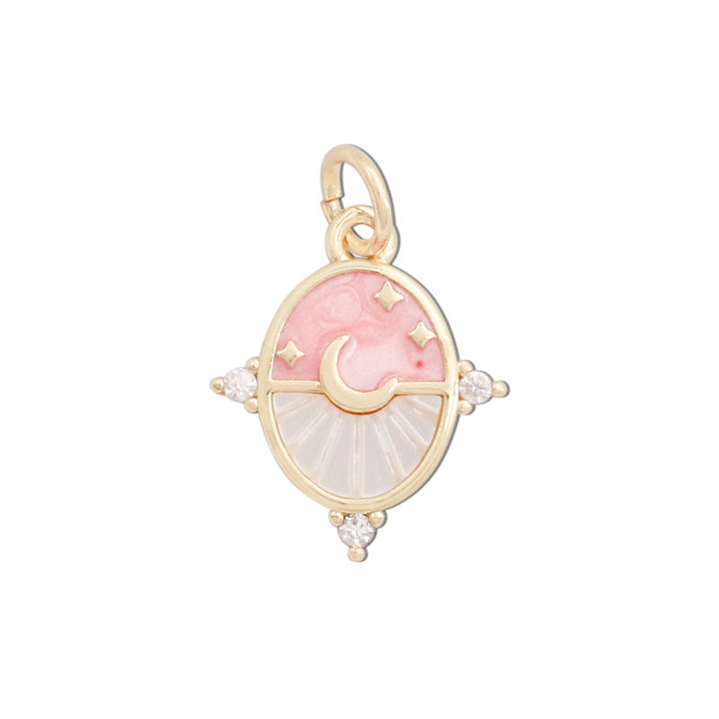 Brass Charms Pendants Accessories 15x18mm 10pcs