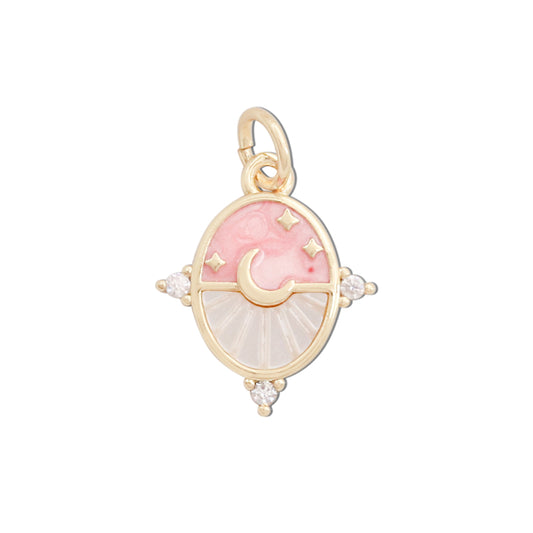 Brass Charms Pendants Accessories 15x18mm 10pcs