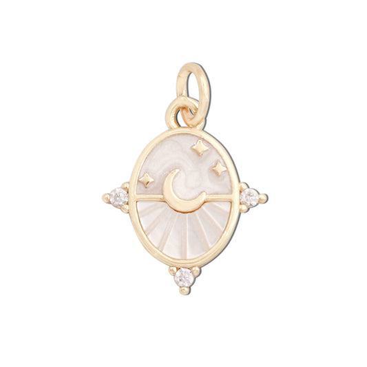 Brass Charms Pendants Accessories 15x18mm 10pcs