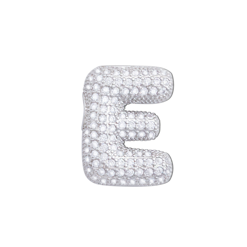 Messing Buchstabe E Charms Anhänger Zubehör 15x20mm 10St