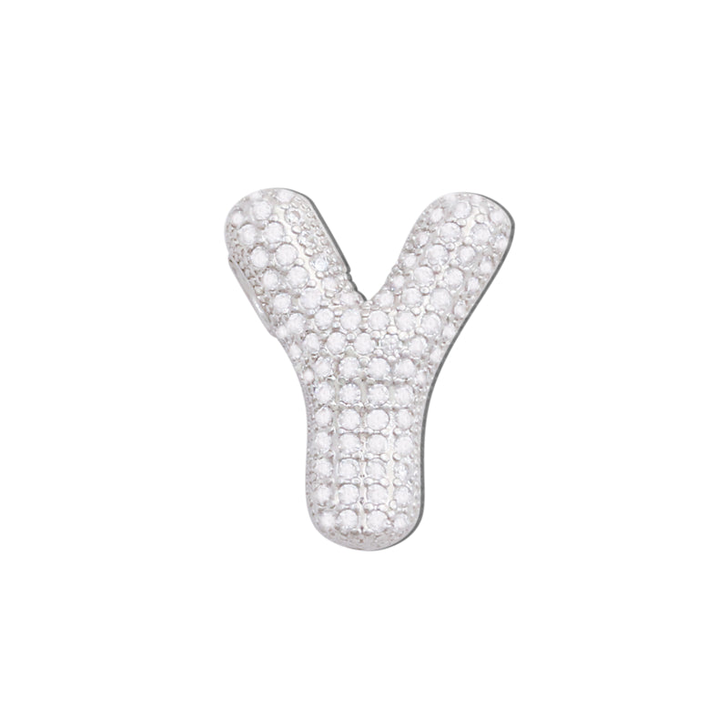 Messing Buchstabe Y Charms Anhänger Zubehör 17x23mm 10St