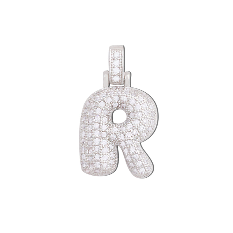 Messing Buchstabe R Charms Anhänger Zubehör 17x28mm 10St