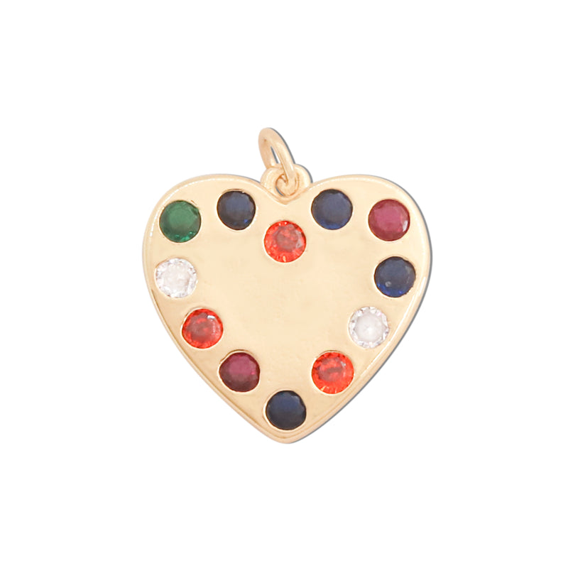 Messing Charms Anhänger Zubehör 20x20mm 10St