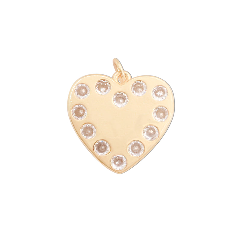 Messing Charms Anhänger Zubehör 20x20mm 10St