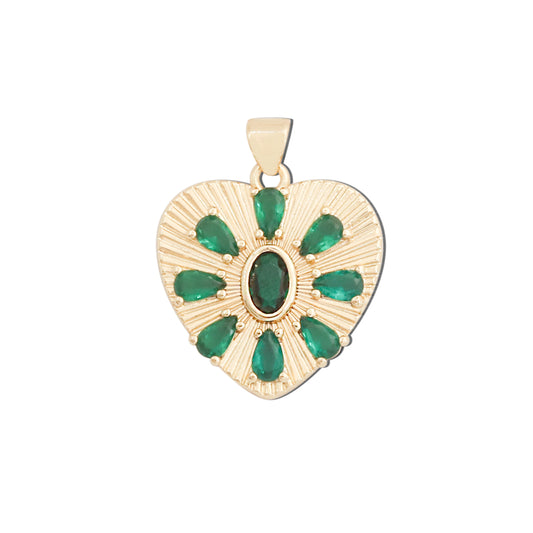 Brass Charms Pendants Accessories 21x23mm 10pcs