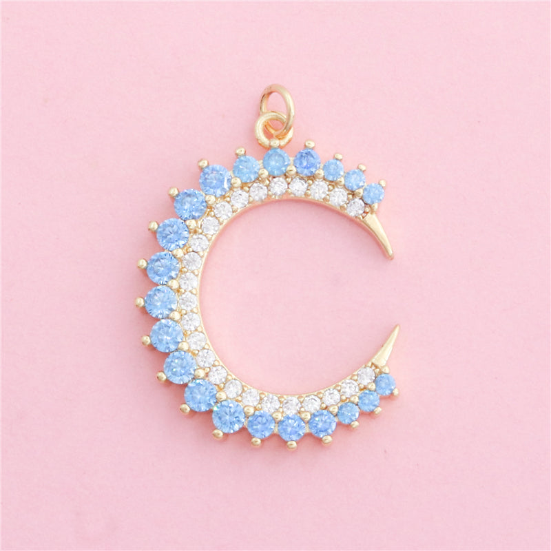 Messing Charms Anhänger Zubehör 24x32mm 10St