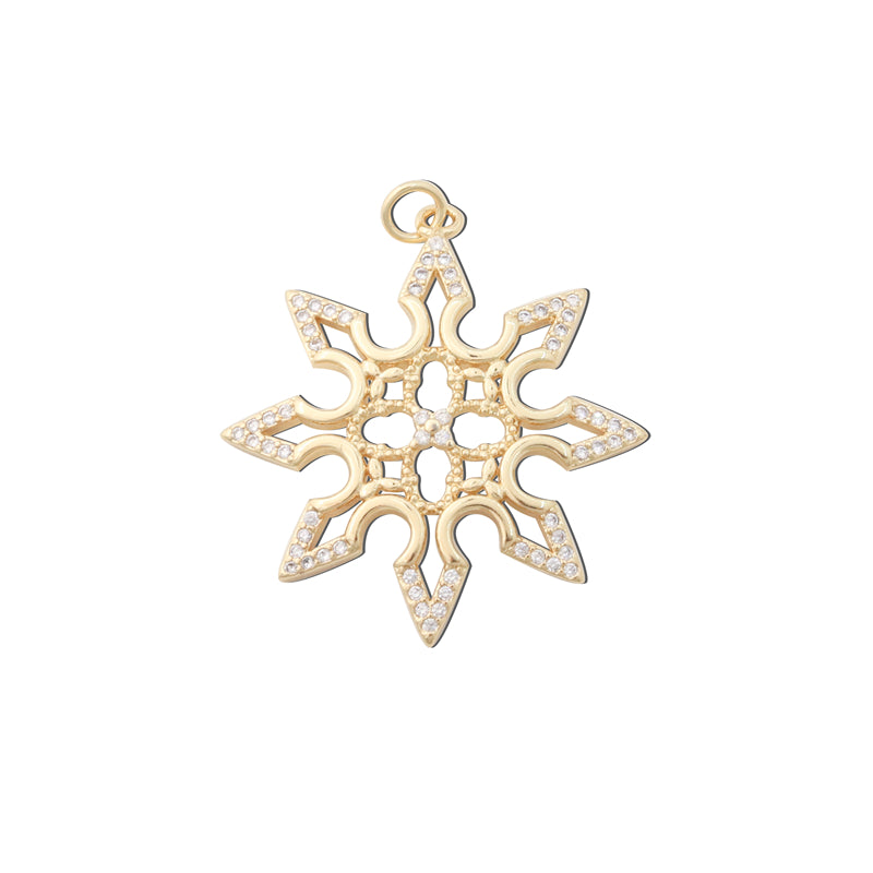 Pendenti Charms in Ottone Accessori 30x33mm 10pz