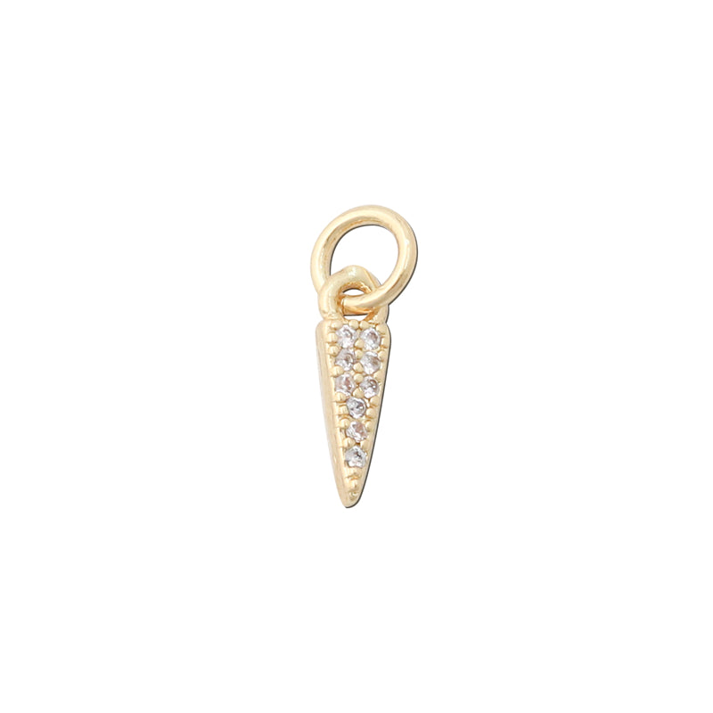 Pendenti Charms in Ottone Accessori 3x11mm 10pz