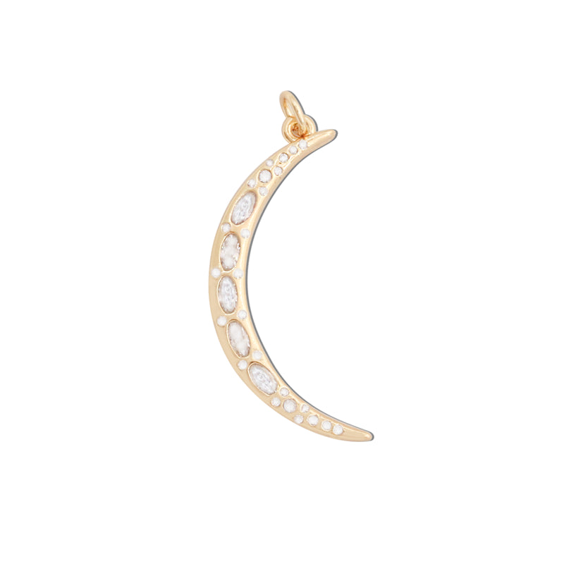 Ciondoli in ottone Accessori pendenti 4x35mm 10pz