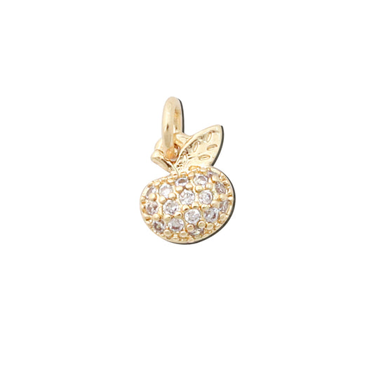 Pendenti Charms in Ottone Accessori 6x7mm 10pz