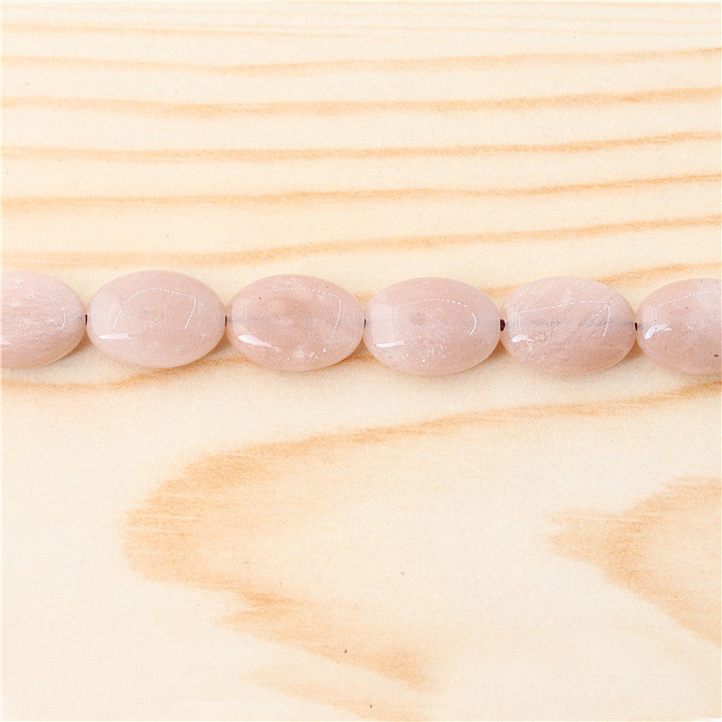 Natural Orange Moonstone Beads Oval 10x14mm Hole 1mm about 28pcs 39cm strand