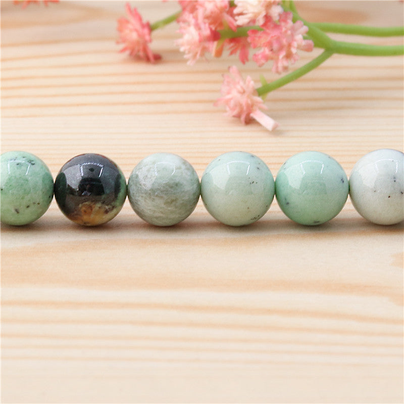 Natural Garnet Jade Beads Round 10mm Hole 1.2mm about 40pcs 39cm strand