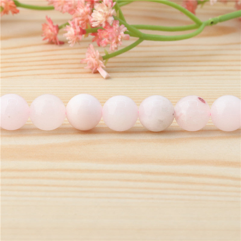 Natural Pink Calcite Beads Round 10mm Hole 1.2mm about 40pcs 39cm strand