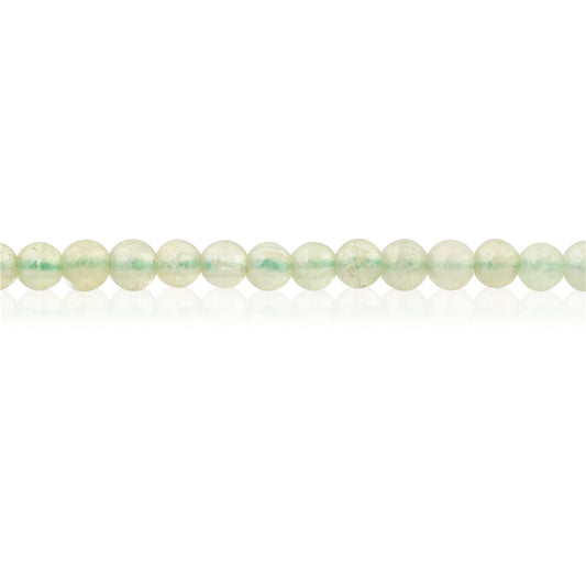 Grenat vert naturel A perles rondes 3mm trou 0.8mm environ 126 pièces 39cm sur fil