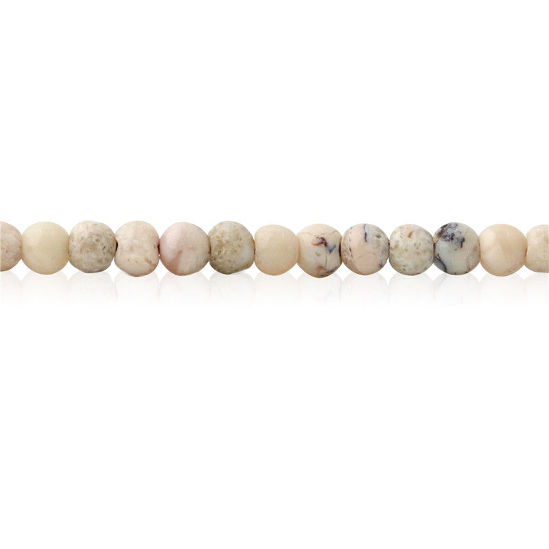 Perles d'opale africaine naturelle rondes de 3mm, trou de 0.8mm, environ 126 pièces, fil de 39cm