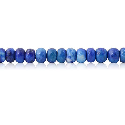 Natural Lapis Lazuli Beads Abacus 4x6mm Hole 0.8mm  about 109pcs 39cm strand