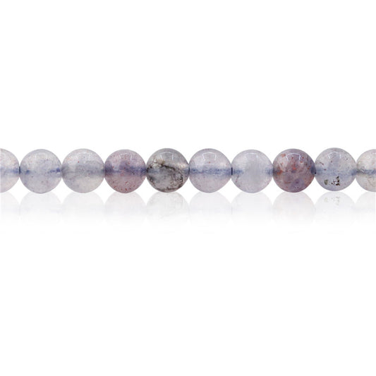 Natural Cordierite Iolite Beads Round 4mm Hole 0.8mm about 113pcs 39cm strand