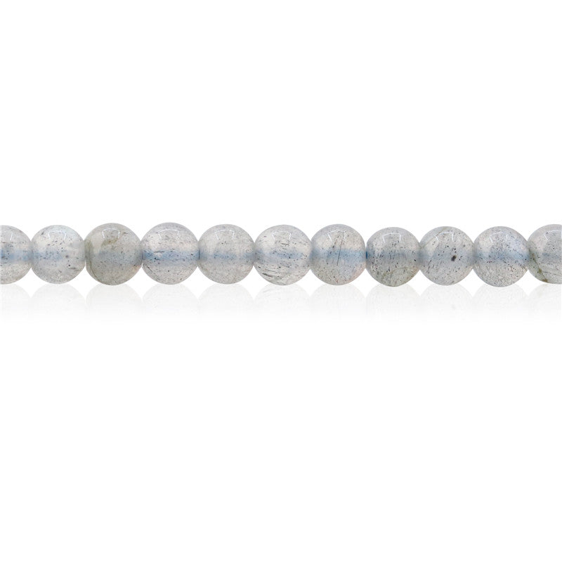 Perles Labradorite naturelle ronde 4mm trou 0.8mm environ 113pcs 39cm sur fil