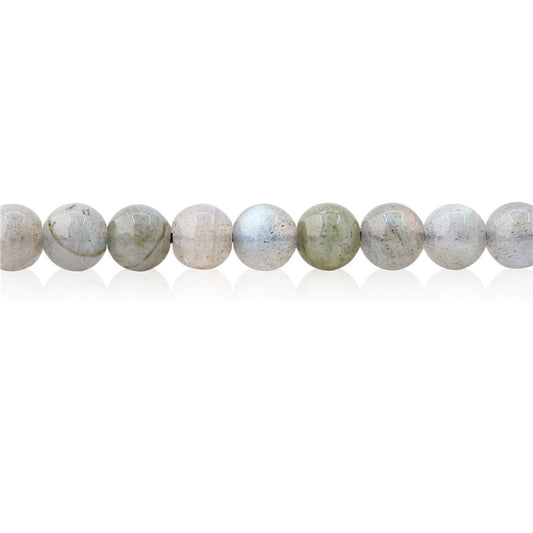 Natural Labradorite Beads Round 6mm Hole 0.8mm about 65pcs 39cm strand