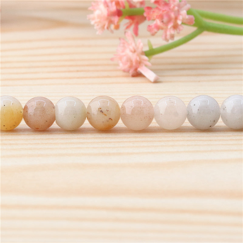 Natural Emery Jade Beads Round 6mm Hole 0.8mm about 65pcs 39cm strand