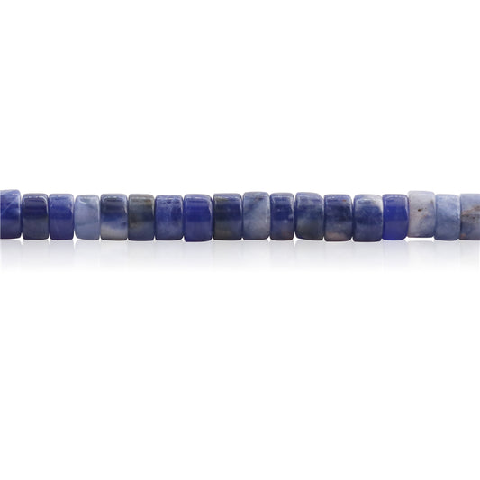 Natural Sodalite Beads Heishi 2x4mm Hole 1mm about 169pcs 39cm strand