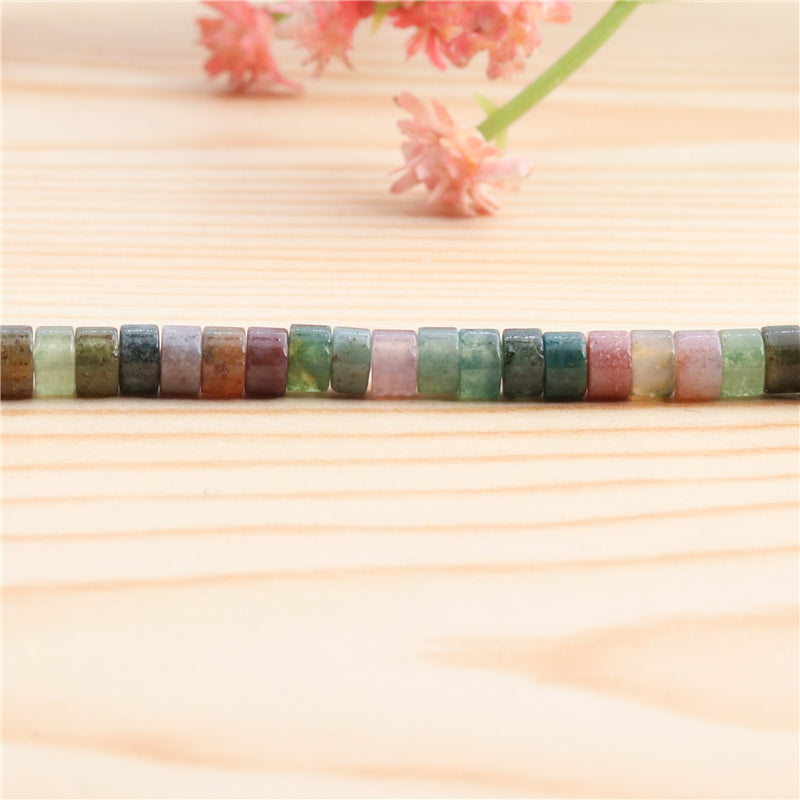 Natural India Agate Beads Heishi 2x4mm Hole 1mm about 169pcs 39cm strand