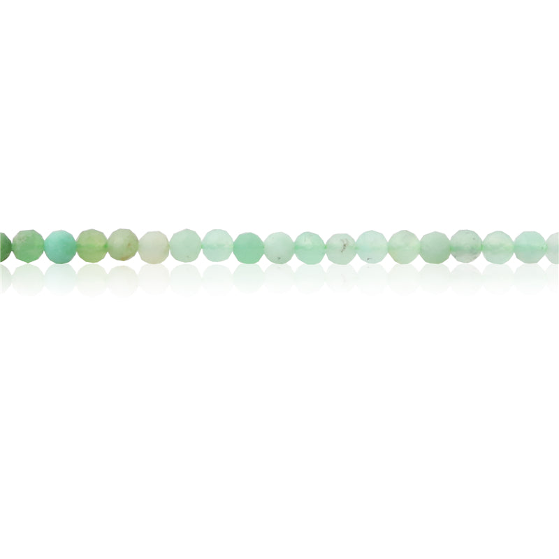 Natural Australia Jade Beads Round Faceted 2mm Hole 0.5mm about 174pcs 39cm strand