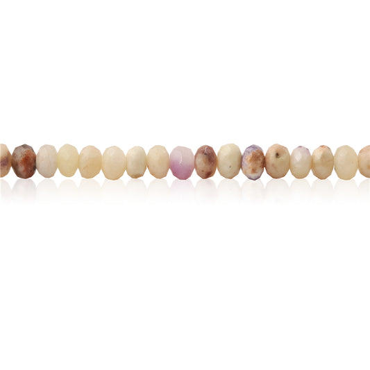 Natural Jade Beads Abacus Faceted 3x4mm Hole 0.6mm about 136pcs 39cm strand