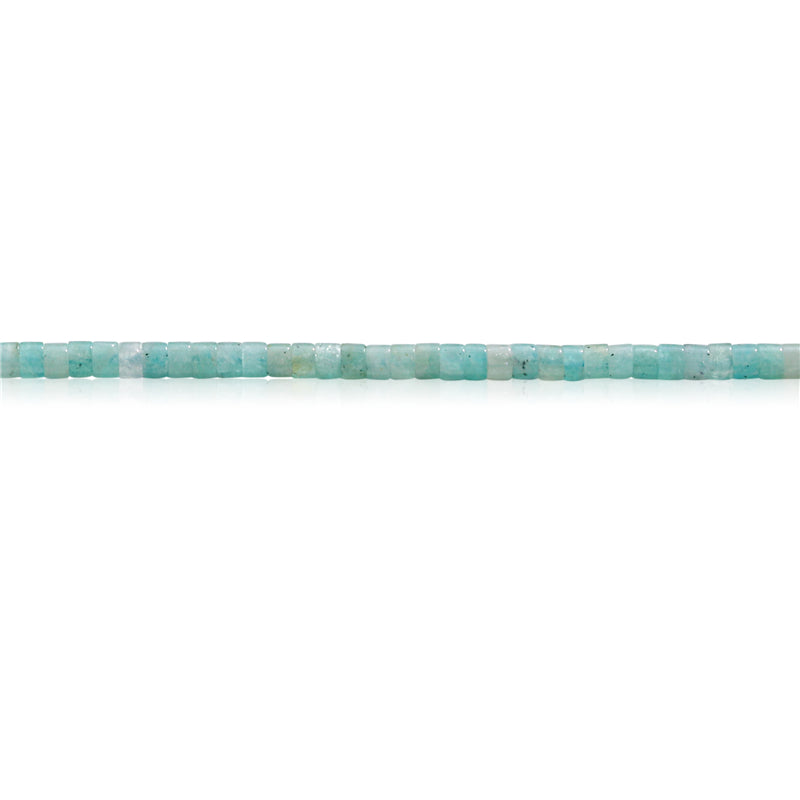 Natural Amazonite Beads Heishi 2x3mm Hole 0.6mm about 199pcs 39cm strand