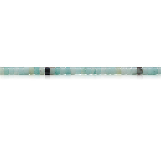 Natural Amazonite Beads Heishi 2x3mm Hole 0.6mm about 199pcs 39cm strand