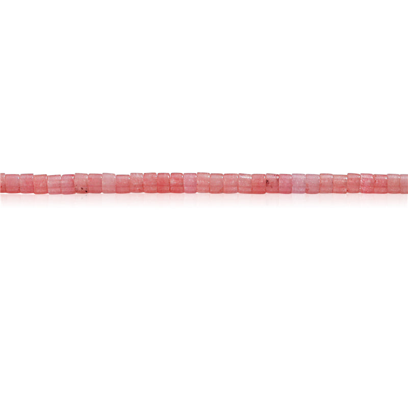 Natural Pink Coral Beads Heishi 2x3mm Hole 0.6mm about 199pcs 39cm strand