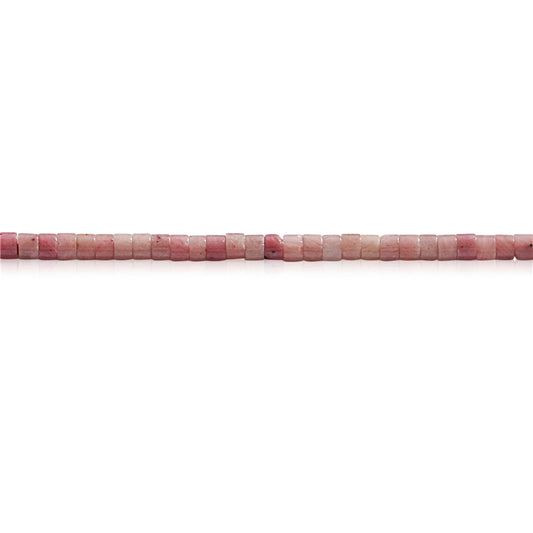 Natural Rhodochrosite Beads Heishi 2x3mm Hole 0.6mm about 199pcs 39cm strand