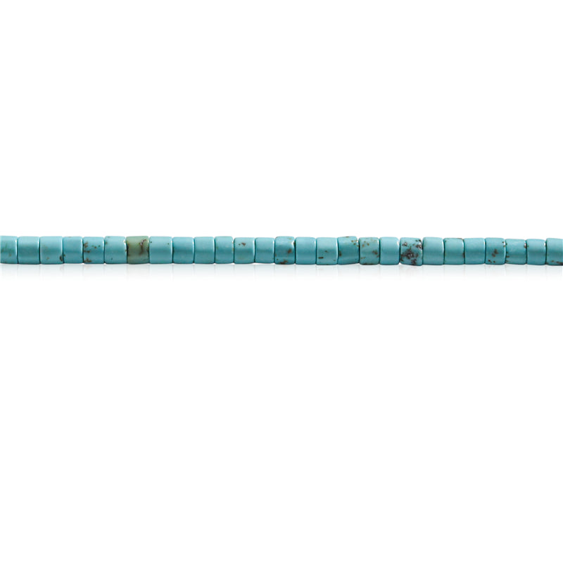 Natural Turquoise Beads Heishi 2x3mm Hole 0.6mm about 199pcs 39cm strand