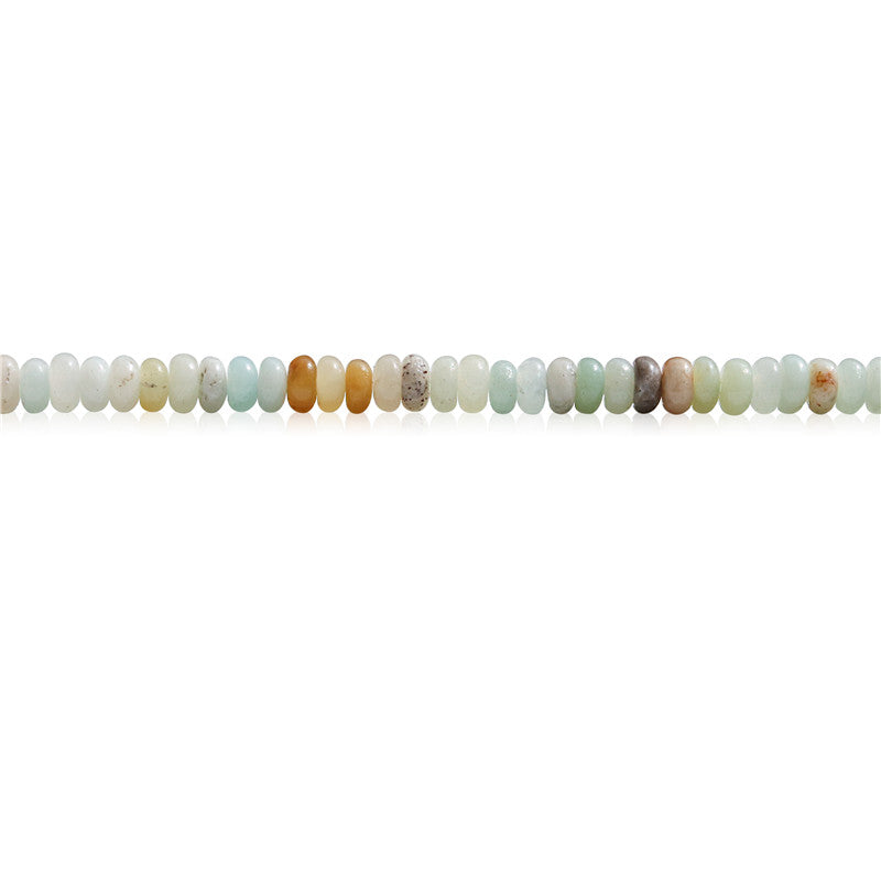 Natural Amazonite Beads Abacus 2x4mm Hole 0.8mm  about 165pcs 39cm strand