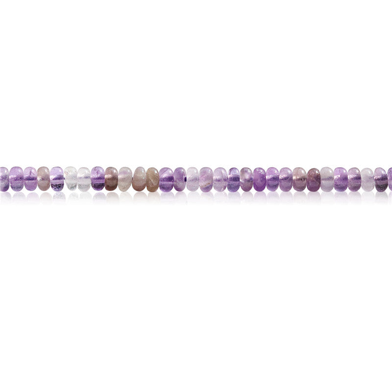 Natural Amethyst Beads Abacus 2x4mm Hole 0.8mm  about 165pcs 39cm strand