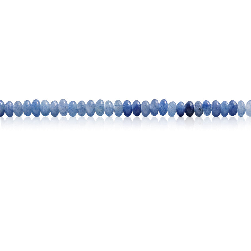 Natural Blue Aventurine Beads Abacus 2x4mm Hole 0.8mm  about 165pcs 39cm strand