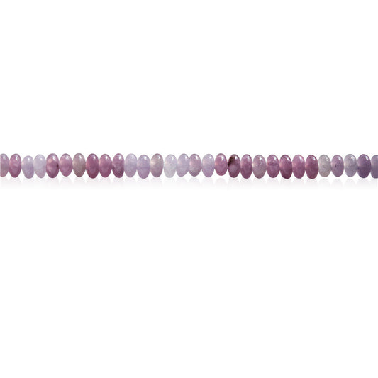 Perles Lilas Violet naturel Boulier 2x4mm trou 0.8mm Environ 165pcs Fil de 39cm