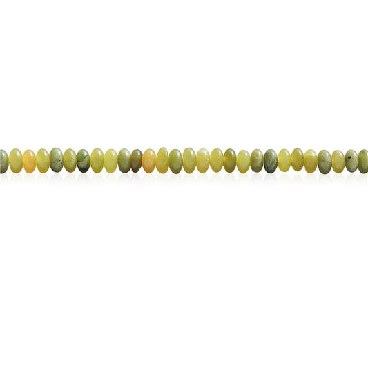 Natural Southern Jade Beads Abacus 2x4mm Hole 0.8mm  about 165pcs 39cm strand