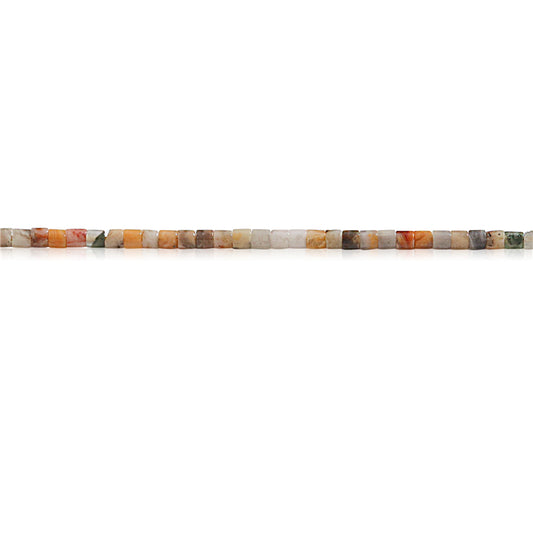 Natural Crazy Agate Beads Heishi 2x2mm Hole 0.6mm about 201pcs 39cm strand