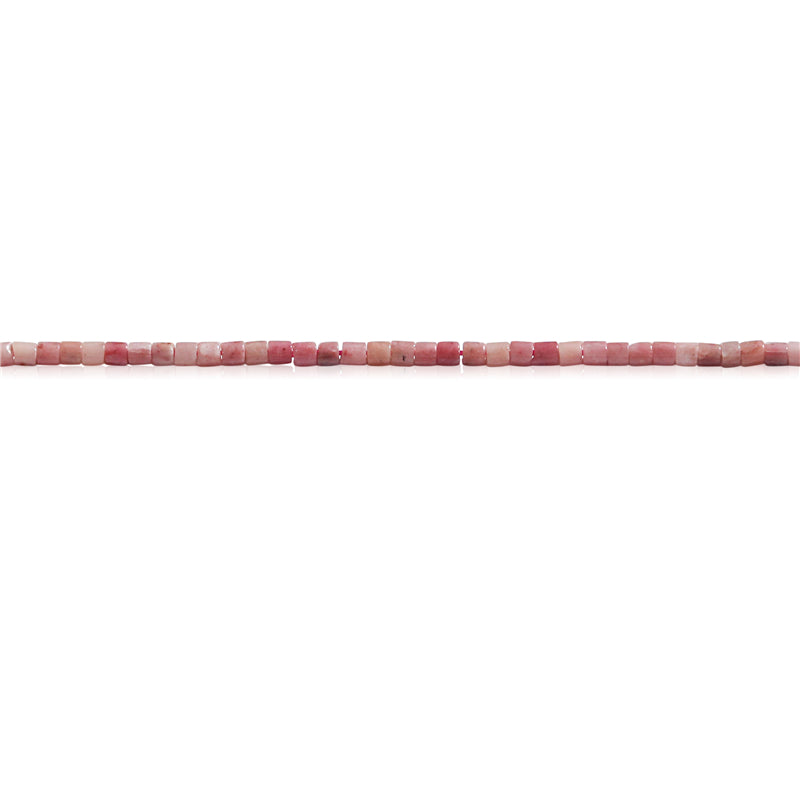 Natural Rhodochrosite Beads Heishi 2x2mm Hole 0.6mm about 201pcs 39cm strand