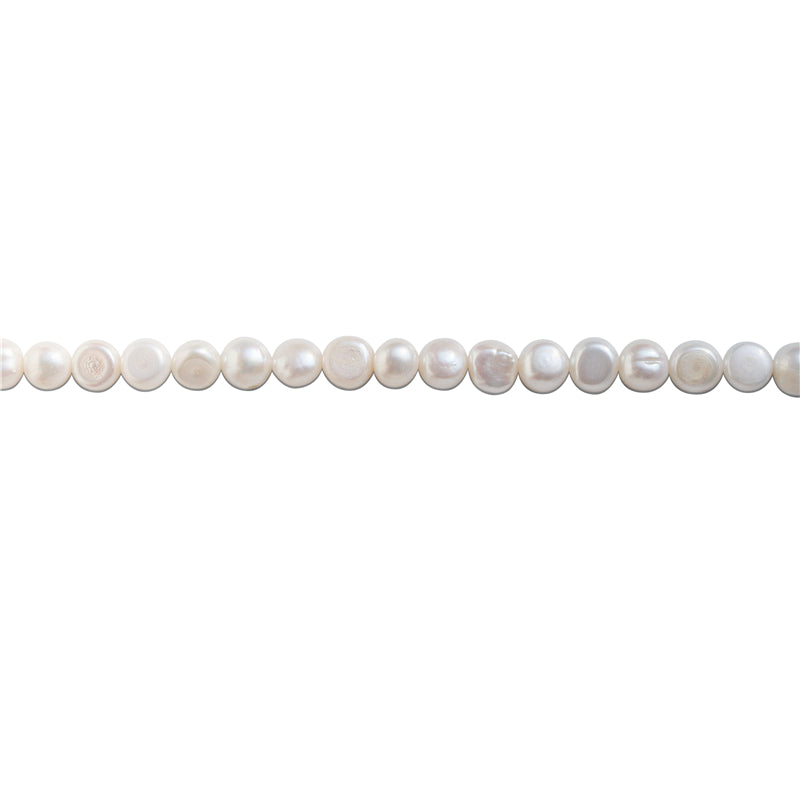 Natural Cultured Freshwater Pearl Beads 10-11x9-10mm Hole 0.8mm about 37pcs 39cm strand